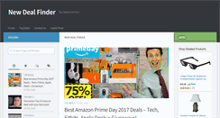 Desktop Screenshot of newdealfinder.com